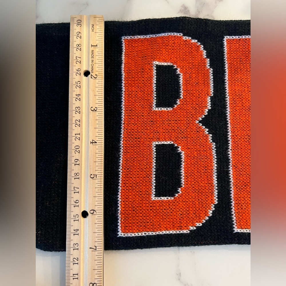 Chicago Bears Scarf, Double Sided, NWOT - Picture 6 of 6